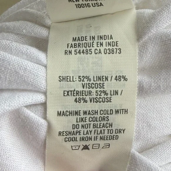 •Aerie• Pool-to-Party Linen Blend Cover Up/Shirt - Size Small - Picture 6 of 7